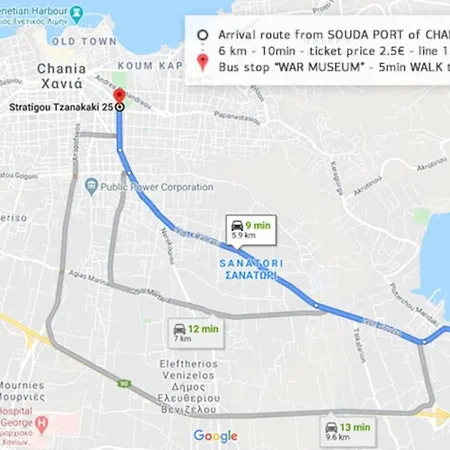 Апартаменты Chaniastay Penthouse *