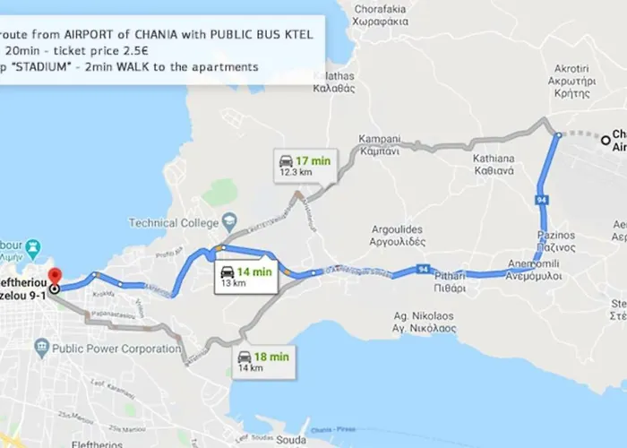 Chaniastay Penthouse Apartmán