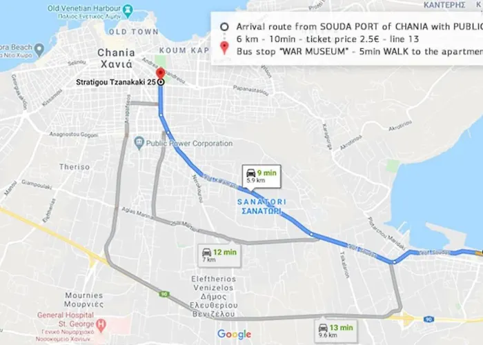 Apartmán Chaniastay Penthouse *